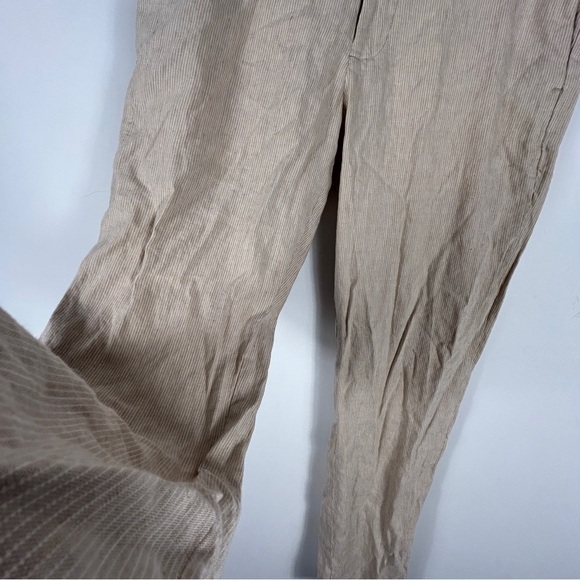 ❤️ Club Monaco Men's Beige Linen Blend Chinos Size 31x32 - Picture 2 of 9